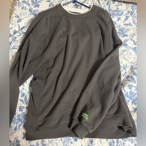 Daily Drills Layered Vintage Black Crew